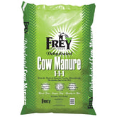 Frey CM3000 Dehydrated Cow Manure, Dark Brown, Earthy Smell, 40 lb Bag